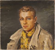 Alure Pincke Portrait Of Boy Oil On Canvas