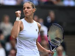 Pliskova produced 14 aces, sabalenka 18, and the combined total was the most in a women's match at wimbledon since they started keeping such stats in 1977. Deuhwvzfgbtr M
