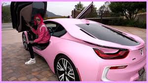 My New Barbie Bmw I8 Jeffree Star 4k Ultra Hd Youtube Bmw I8 Bmw Pink Bmw