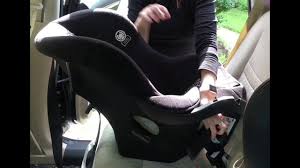 How To Install Cosco Scenera Next Rear Facing With Latch Cosco Child Passenger Safety Cosco Car Seat