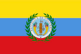 All three flags use the yellow, blue and. Flag Of Gran Colombia Which Is What Is Was Called And It Included Modern Day Venezuela Colombia Ecuador And Panama Gran Colombia Historical Flags Flag