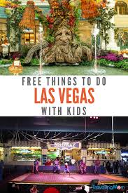 Free Things To Do In Las Vegas With Kids Travelingmom Las Vegas Family Vacation Las Vegas With Kids Las Vegas Free