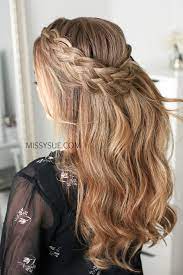 Half Up Five Strand Braid Missy Sue Braided Hairstyles Five Strand Braids Hair Beauty