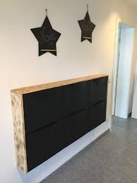 Ikea hack trones shoe holder for paper storage bastelzimmer. Diy Garderobe Ikea Trones Fichtenholzbrett Mit Bunsenbrenner Bearbeitet Ikea Trones Garderobe Ikea Ikea