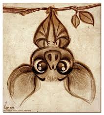 Seriously The Cutest Bat I Ve Ever Seen Would Love This As A Tattoo Doodles By David Kawena Via Behance Cizim Egitimleri Ilham Veren Sanat Cizimler