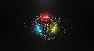 Pretty backgrounds colorful backgrounds best iphone wallpapers cute wallpapers. Dark Cube Ryb Black And Multicolored Cube With Gemstones Artistic 3d Hd Wallpaper Wallpaperbetter