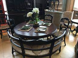 Furniture In Knoxville Braden S Lifestyles Furniture Round Dining Table With Curved Dining Table With Bench Dining Room Bench Seating Bench Seating Kitchen