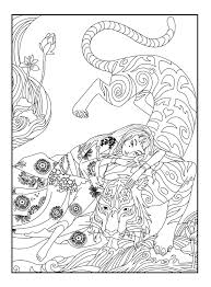 For boys and girls, kids and adults, teenagers and toddlers, preschoolers and older kids at school. Here Is A Coloring Page With A Tiger By C Linefrom The Gallery Japanartist Celine Horse Coloring Pages Dinosaur Coloring Pages Animal Coloring Pages