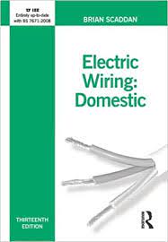 An electrical wiring layout is a basic visual representation of the physical links as well as physical format of an electric system or circuit. Electric Wiring Domestic Thirteenth Edition Scaddan Ieng Miie Elec Brian 9780750687355 Amazon Com Books