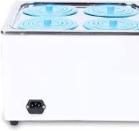 Thermostatic Water Bath, 110V 800W Lab Water Bath Heater, 4 Holes Digital Thermostatic Water Bath 12L Capacity Constant Temperature with Timing for ...