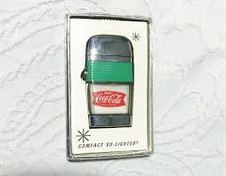 $3.99 vintage coca cola bottle cigarette lighter 1950's. Vintage 1960 S Coca Cola Lighters Sportscards Com