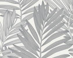 Check spelling or type a new query. Modern Floral Wallpaper In Grey And White Design By Bd Wall