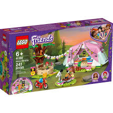 Lego Friends Nature Glamping Building Kit Includes Lego Friends Mia A Mini Doll Tent And A Toy Bicycle 41392 In 2020 Lego Friends Lego Friends Sets Lego Girls