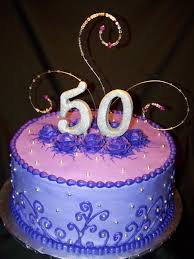 Mom 50th Birthday Cakes For Ladies Cakes By Kristen H Purple And Bling 50th Birthday Cake Purple Cakes Birthday 50th Birthday Cake New Birthday Cake