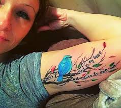 Blue Bird And Rose Tattoo Bukowski Tattoo Bluebird Homage Bukowski Bukowskitattoo Charlesbukowski Bluebird Bluebird Tattoo Tattoos Blue Bird