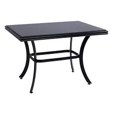 Τραπέζι Αλουμινίου Με Textline Και Γυαλί Μαύρο 120x70x78Υεκ. Freebox  FB95533.02 (Υλικό: Γυαλί, Χρώμα: Μαύρο, Ύφασμα: Αδιάβροχο Textline) –  Freebox – FB95533.02 – TheDesignShop.gr
