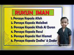 Banjarnegaramengaji kajian singkat, 6 rukun iman islam ustadz dr. Tugasan Sekolah Rukun Iman 6 Perkara Youtube