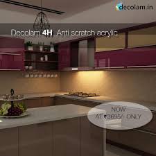 Dazzling Kitchen Designed With Decolam 4h Antiscratch Acrylic Laminates Hurry Up Limited Stock Http Bit Ly 2scer Kitchen Laminates Home Decor