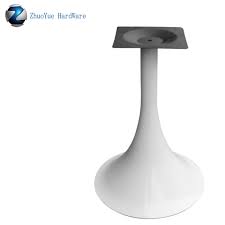 Whether you need a table base for your dining table, coffee table, outdoor patio or bar, we have a great selection of metal table bases that are suitable for a variety of projects. Oem Custom Large White Metal Trumpet Cast Iron Dining Table Legs Restaurant Outdoor Pedestal Table Bases For Granite Tops Furniture Legs Aliexpress