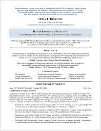 Hr Executive Resume Sample Thrive Resumes