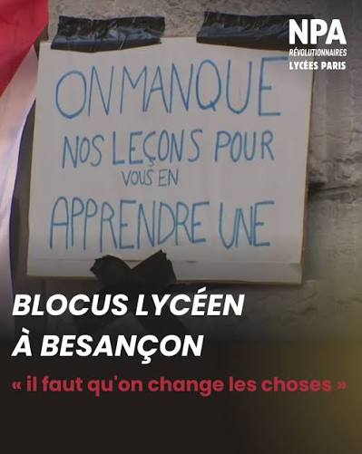 🔴 BLOCAGE AU LYCÉE SAINT-CHARLES CONTRE L'AUSTÉRITÉ Jeudi et vendredi, des lycéens du lycée Saint-Charles ont bloqué leur établissement pour dénoncer la dégradation de leurs conditions d'étude. Nous avons interviewé Jeanne, lycéenne,