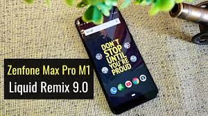 Enjoy Asus Zenfone Max Pro M1 With Liquid Remix 9 0 Pie Rom Youtube