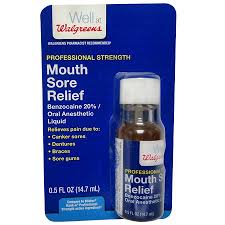 Oral Anesthetic Walgreens