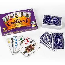 With online play games can be played with family, friends or someone new from around the world in a match that doesn't end until all rounds have been played. Five Crowns Card Game Table And Board Games Lehman S