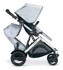 Britax B Ready Stroller In Silver Britax Stroller Baby Strollers Double Stroller For Twins