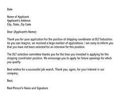Your regret letter after an interview should be tactful and kind but should not imply the promise of reconsideration. 15 Job Rejection Letter Samples Examples How To Write