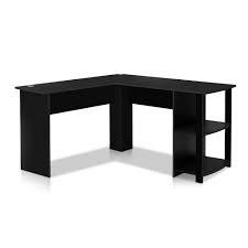 Shop for black corner desk desks at pricegrabber. Artiss Computer Desk Wooden Corner Home Office Workstation Black Amazon Com Au Kitchen