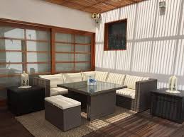 'shogun' is a coffee table with a top glass shield protecting the highly visible zen garden scenary underneath. Zen Home Garden House Cieneguilla Updated 2021 Prices