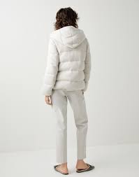 I love the bunching in the back. Knit Down Jacket 212m01et2922 For Woman Brunello Cucinelli