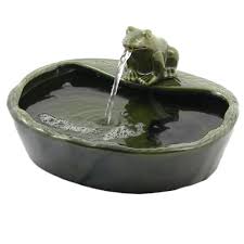 This outdoor freestanding water fountain will add zen and tranquility to your garden, patio or yard. Sunnydaze Solar Frog Water Fountain Small Outdoor Ceramic Fountain For Patio Backyard Garden 7 Inch Buy Online In Bahamas At Bahamas Desertcart Com Productid 1701417