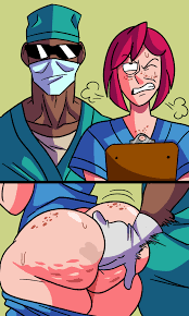 Rule 34 Dev - anal_fingering ass big_ass black_eyes bubble_butt cellulite  clenched_teeth clothing comic dark-skinned_male dark_skin doctor  endured_face fat_ass female fingering fingering_ass fingering_from_behind  fingering_partner freckles gloves grope ...