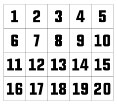 These simple number printables can be used in so many ways. 10 Best Large Printable Numbers 11 20 Printablee Com