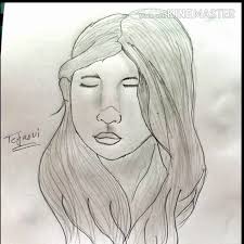 This profile view is of a beautiful female's face and i guide you through the drawing process by using simple geometric shapes, alphabet letters, and numbers. How To Easy Draw A Pencil Sketch Of Beautiful Girl Face Video Dailymotion