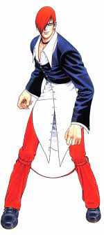 iori yagami, mirando la luna