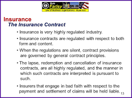 The failure to insure exclusion is found primarily in directors and officers (d&o) liability policies and, to a lesser extent, in public officials liability policies. Slide Set 12 Insurance Contracts Interests And Underwriting Ppt Download