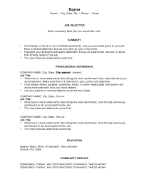 Types Of Resumes Resume Format Tips