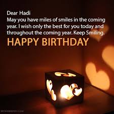 We did not find results for: Happy Birthday Hadi