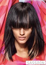 In dieser saison sind bob frisuren mit pony besonders gefragt. Frisuren Bilder Schulterlanger Sleek Bob Mit Vollem Pony Frisuren Haare