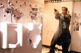 True Lies Full Movie Watch Online With English Subtitles True Lies Can You Imagine Going Into This Restroom Right After This Gunfight True Lies Movie True Lies Arnold Movies
