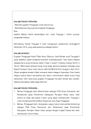 Inilah pembahasan selengkapnya mengenai contoh surat keputusan pejabat tata usaha negara. Perkara Peradilan Tata Usaha Negara Di Dalam Hukum Administrasi Negara