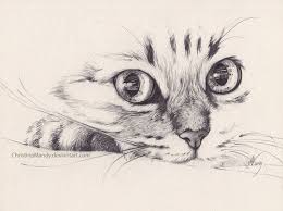 Fragment By Christinamandy On Deviantart Dessin Chat Illustration De Chat Tatouage Chat