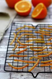 Ecorces D Orange Confites Recette Recette Orange Recettes De Cuisine