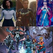 The Marvels team is probably the MCU equivalent of the comics 616 Ultimates  team. So in the Marvels movie itself, or in a sequel perhaps, Blue Marvel  could join the team. :
