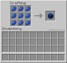 How To Make Lapis Lazuli Block In Minecraft And More Crafting Recipes Crafting Recipes Minecraft Crafting Recipes Minecraft Food