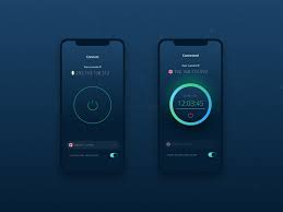Vpn App Dark Mode Best Vpn Mobile Design Inspiration Login Design