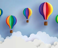 Heissluftballon Basteln Und Die Lufte Vom Eigenen Zuhause Erforschen 2 Anleitungen Wohnideen Und Dekoration Heissluftballon Basteln Heisluftballon Basteln Basteln